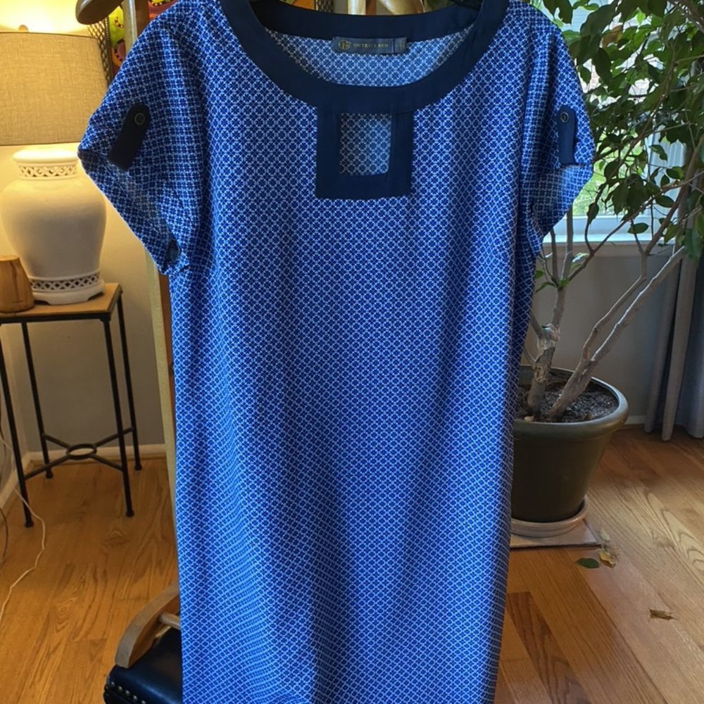 Outback Red/Limited Blue Shift Dress